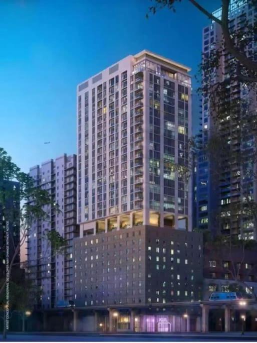 Amazing Condo In Downtown Miami/Brickell W/Parking Bagian luar foto