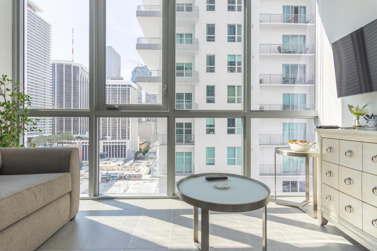 Amazing Condo In Downtown Miami/Brickell W/Parking Bagian luar foto