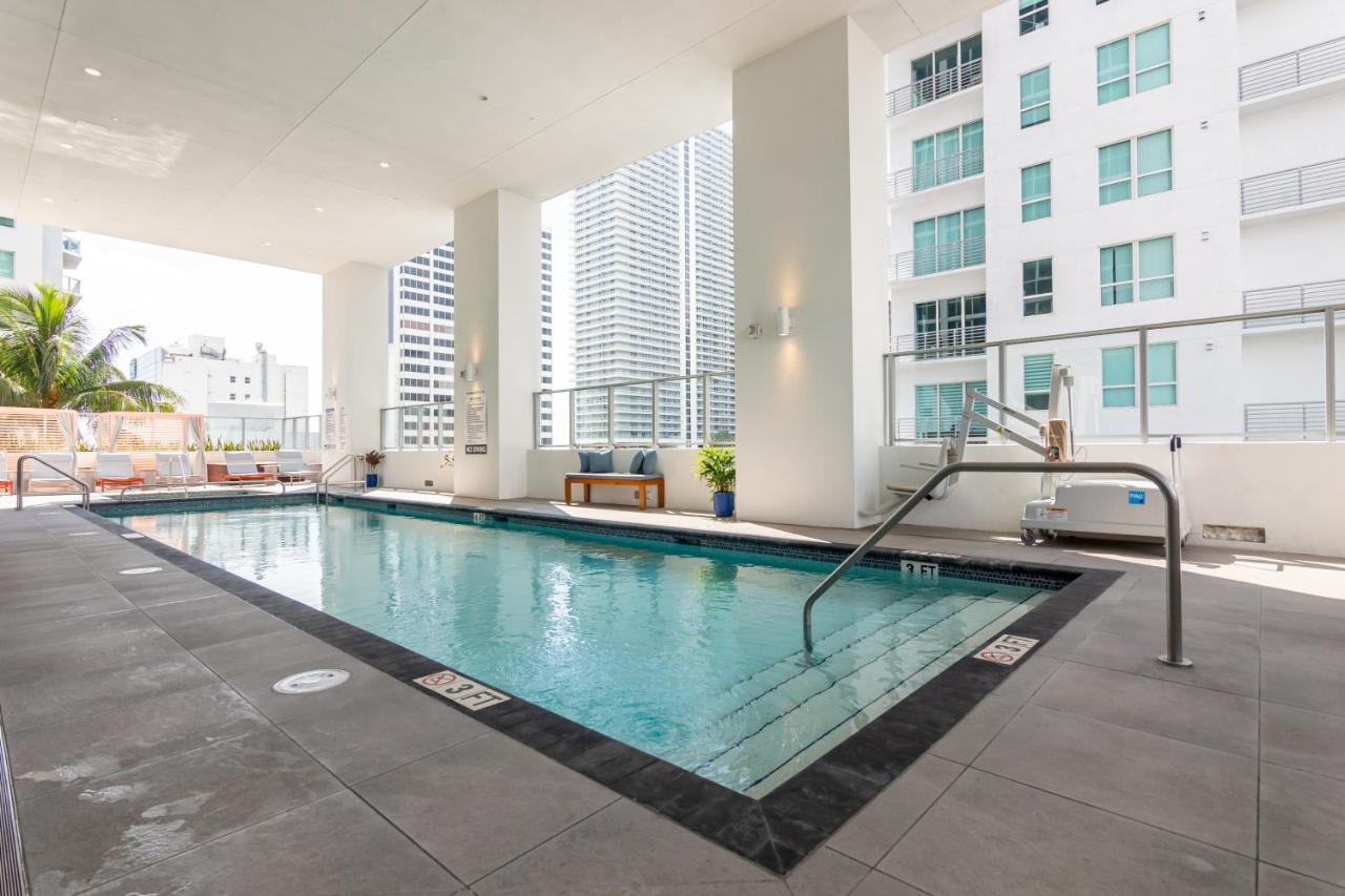 Amazing Condo In Downtown Miami/Brickell W/Parking Bagian luar foto